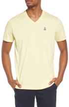 Men's Psycho Bunny V-neck T-shirt (s) - Yellow