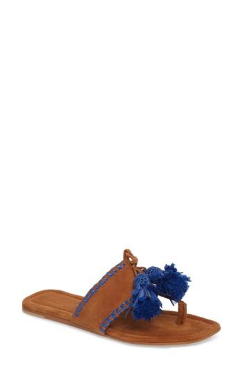 Women's Agl Raffia Tassel Sandal Us / 35eu - Brown