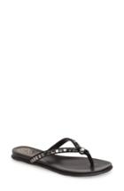 Women's Vince Camuto 'ellita' Flat Sandal M - Black