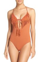 Women's Seafolly Coastal Fringe One-piece Swimsuit