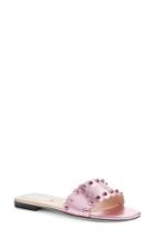Women's Fendi Studded Slide Sandal .5us / 35eu - Pink