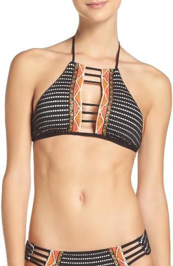 Women's Isabella Rose Spanish Rose Strappy Bikini Top
