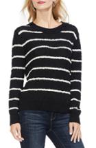 Women's Vince Camuto Stripe Chenille Sweater - Black