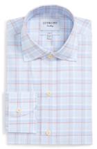 Men's Ledbury Conwell Slim Fit Plaid Dress Shirt - Blue