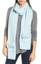 Women's Kate Spade New York Half Bow Muffler, Size - Blue