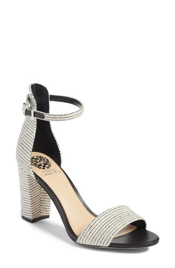 Women's Vince Camuto Corlina Ankle Strap Sandal M - Ivory