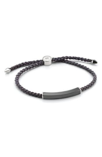 Men's Monica Vinader Linear Stone Friendship Bracelet