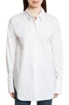 Women's Theory Cotton Poplin Boy Tunic