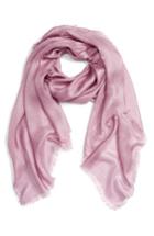 Women's Echo 'radiance' Eyelash Fringe Wrap, Size - Purple