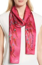 Women's Kate Spade New York Chili Pepper String Skinny Scarf, Size - Pink