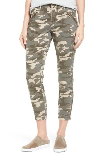 Women's Jag Jeans Ryan Camo Skinny Pants - Green