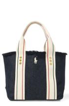 Polo Ralph Lauren Small Pony Canvas Tote - Blue