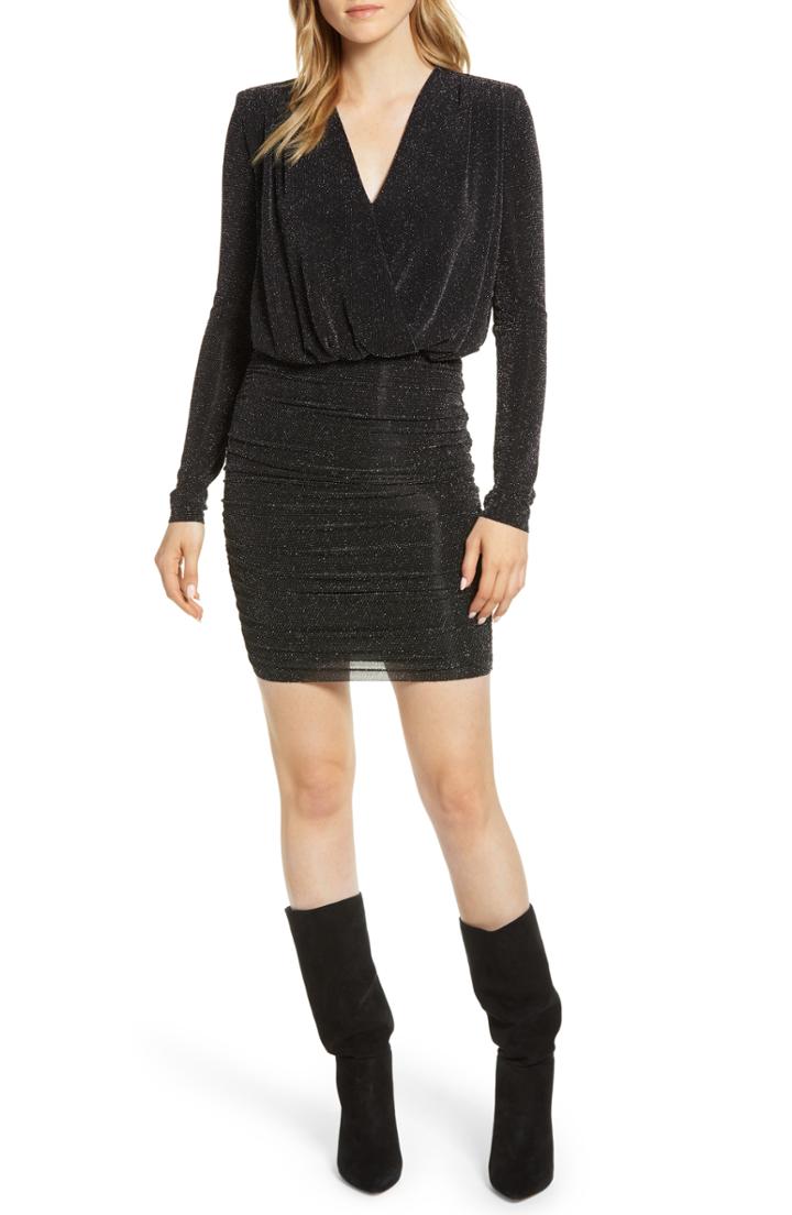 Women's Bailey 44 Night Fever Sparkle Minidress - Black