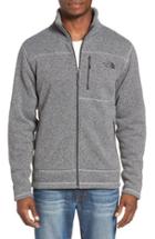 Men's The North Face 'gordon Lyons' Zip Fleece Jacket, Size - Grey