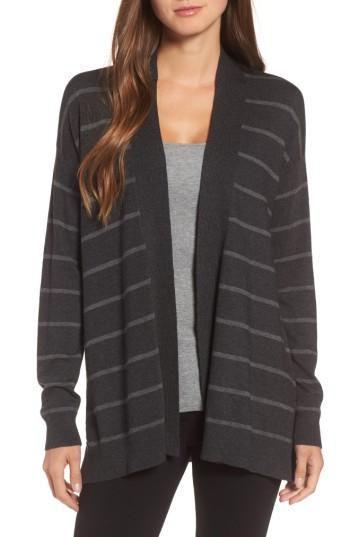 Women's Eileen Fisher Shaped Cardigan - Grey
