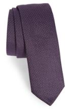 Men's Boss Dot Silk Tie, Size - Burgundy
