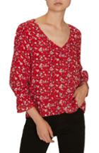 Women's Sanctuary Farrah Floral Button-up Blouse