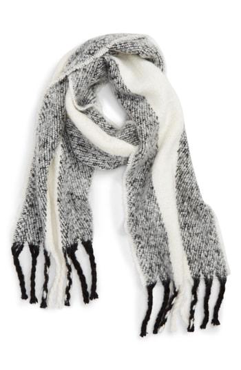 Women's Topshop Heavy Humbug Stripe Scarf