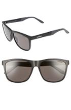 Women's Carerra Eyewear 56mm Retro Polarized Sunglasses - Matte Black