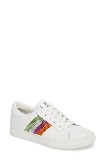 Women's Marc Jacobs Empire Crystal Embellished Sneaker Us / 35eu - Pink