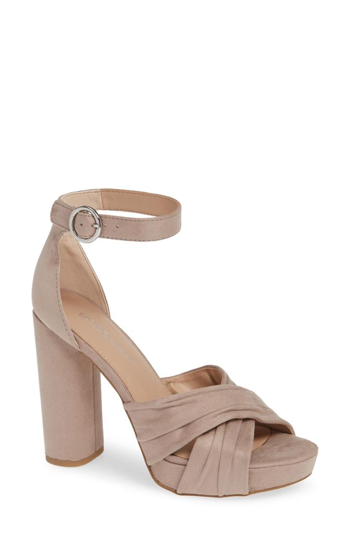 Women's Bcbg Flora Platform Sandal .5 M - Beige
