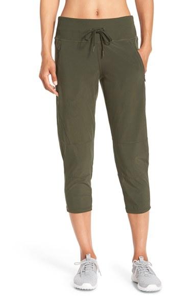 Women's Zella 'transition 2' Crop Pants - Green