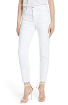 Women's Grlfrnd Karolina High Waist Skinny Jeans - White