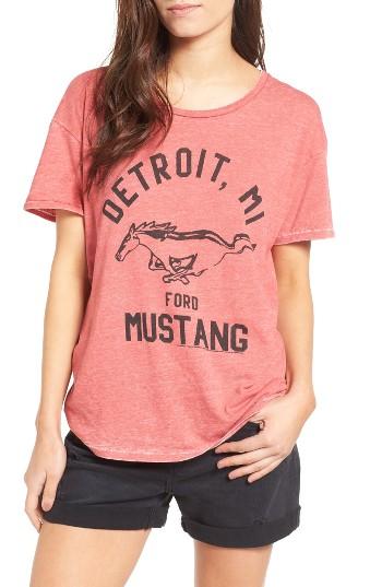 Women's Junk Food Detroit Mustang Tee