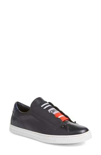 Women's Fendi Rockoclick Slip-on Sneaker Us / 39.5eu - Black