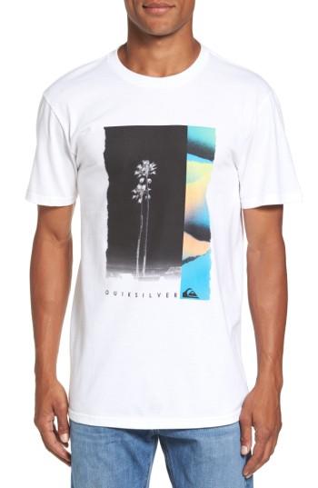 Men's Quiksilver Meridian Mt0 T-shirt, Size - White