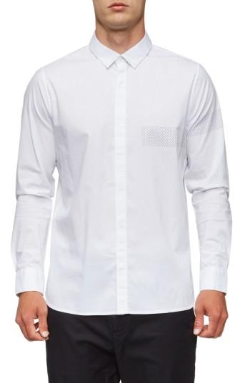 Men's Tavik Bexley Long Sleeve Sport Shirt - White