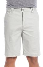 Men's Tori Richard 'carmel' Trim Fit Stretch Twill Shorts - Metallic