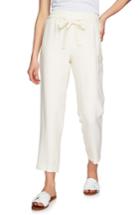 Women's 1.state Flat Front Tapered Leg Pants - Ivory