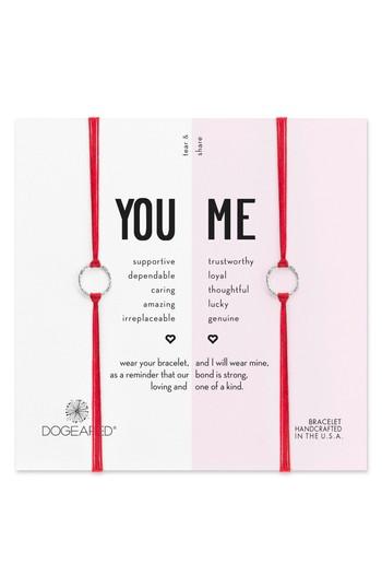 Women's Dogeared Set Of Two Friendship Bracelets