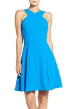 Women's Adelyn Rae Fit & Flare Dress - Blue