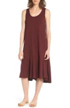 Women's Caslon Drop Waist Jersey Dress - Burgundy