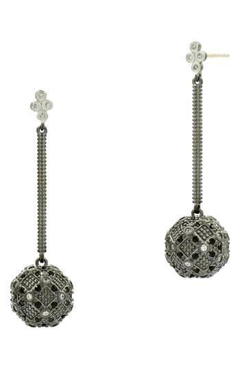 Women's Freida Rothman Industrial Finish Linear Drop Earrings