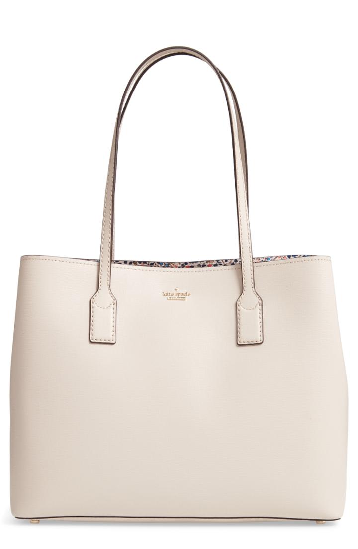 Kate Spade New York Hadley Road Dina Leather Bag - Beige