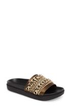 Women's Kendall + Kylie Shiloh Chain Link Platform Slide .5 M - Metallic