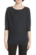 Women's Hugo Sutala Shimmer Knit Sweater - Blue