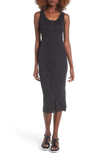 Women's Bp. Snap Front Midi Dress