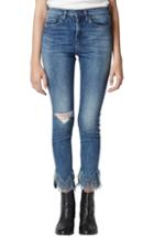 Women's Blanknyc The Great Jones Frayed Skinny Jeans