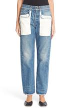 Women's Helmut Lang Inverted Pocket High Waist Jeans