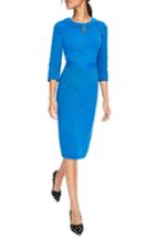 Women's Boden Mia Ottoman Dress - Blue