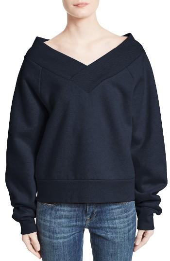 Women's Burberry Falacho V-neck Sweatshirt