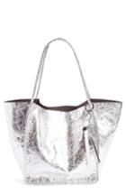 Proenza Schouler Extra Large Metallic Leather Tote -