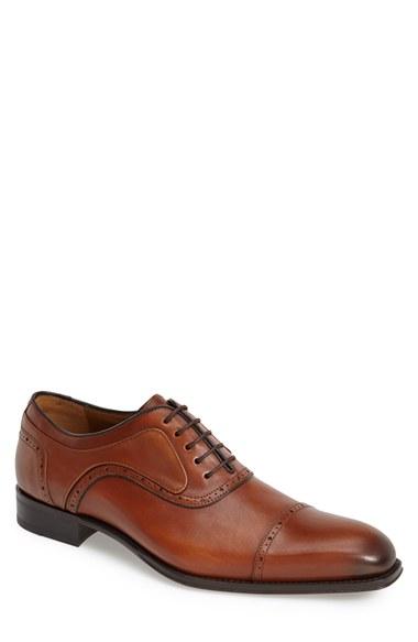 Men's Mezlan 'march' Cap Toe Oxford M - Brown