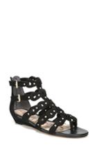Women's Sam Edelman Draper Cage Sandal M - Black