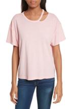 Women's Frame Chopped Crew Tee - Pink