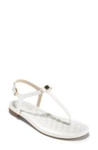 Women's Cole Haan Tali Bow Sandal .5 B - White